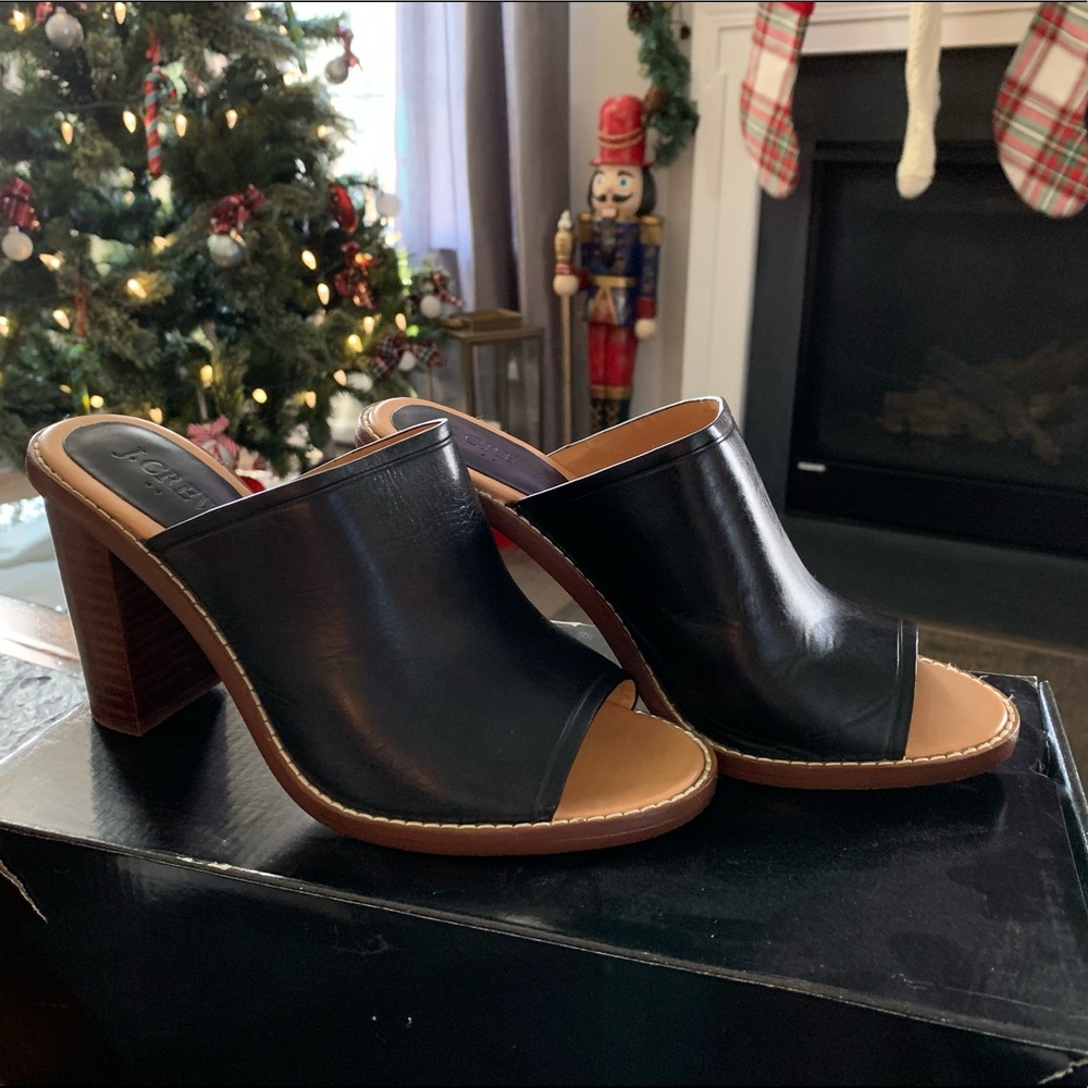 J.Crew Merchant Leather Margo Mules